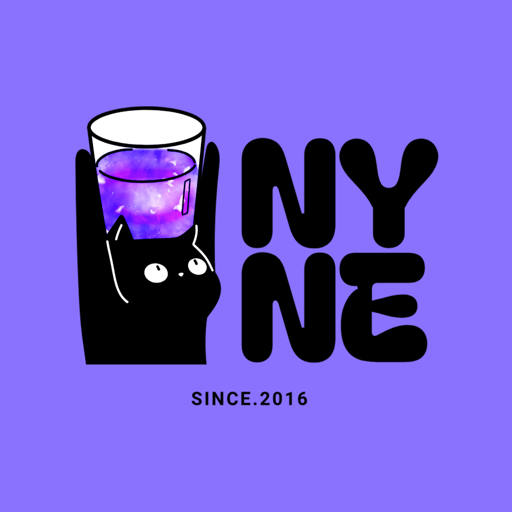 Modern Bold Minimalist Black and Cream Cat Illustration Coffee Shop Logo - 1