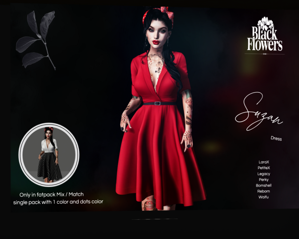 BLACK FLOWERS